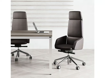 LEAD - High-back executive chair with armrests by Las Mobili - view 2